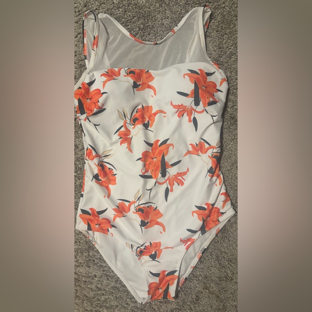 Floral One-Piece Swimsuit